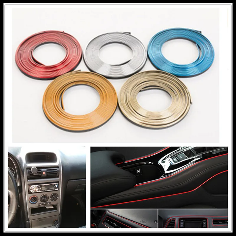 

Car Decoration interior thread sticker Insert Strip Accessories for Skoda Opel DAF RAM Trucks Paccar Ford Otosan Chrysler