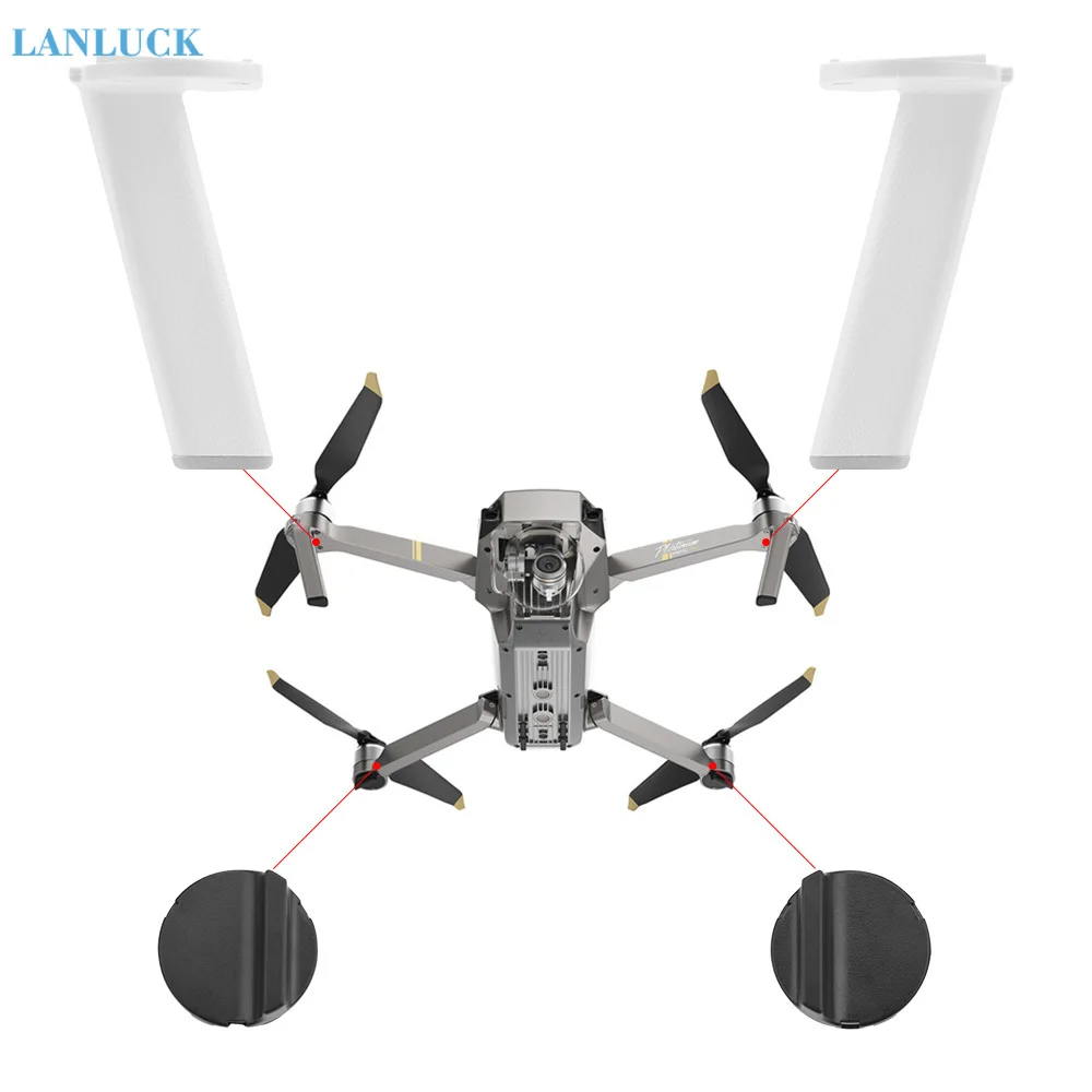Для DJI Mavic Pro platinum комплекты шасси Дрон Запасные Запчасти для ремонта ног моторная