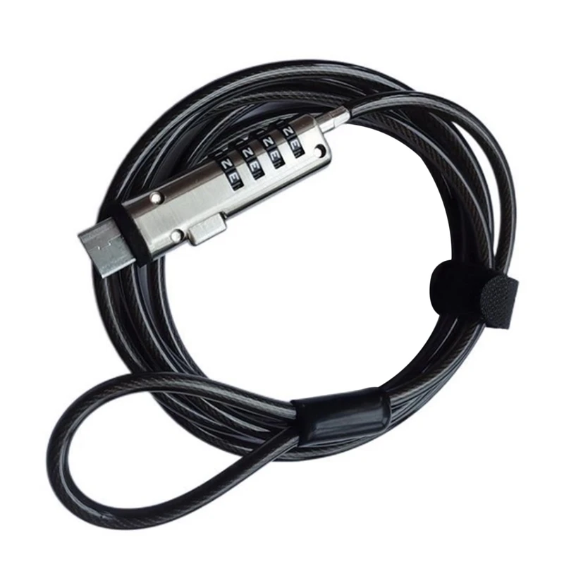 Candado antirrobo contraseña USB de seguridad, utilizado para función antirrobo en ordenador portátil, tableta, TV|Cerradura del ordenador portátil| - AliExpress