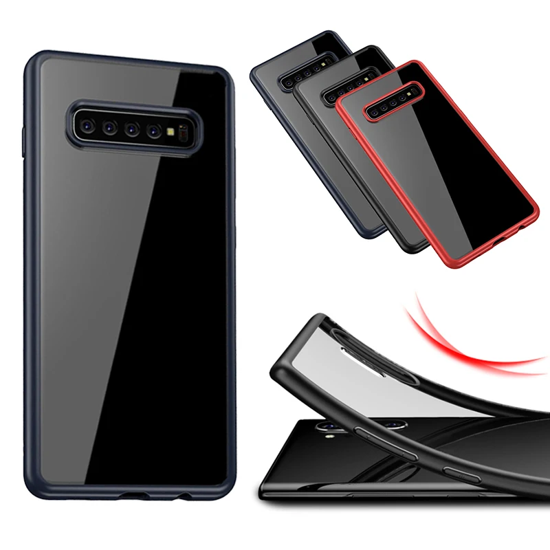 

Soft TPU Clear Stylish Cover All-Round Protection Anti-Falling Case Case for Samsung S10/S10plus/S10e/note 10/note 10 Pro