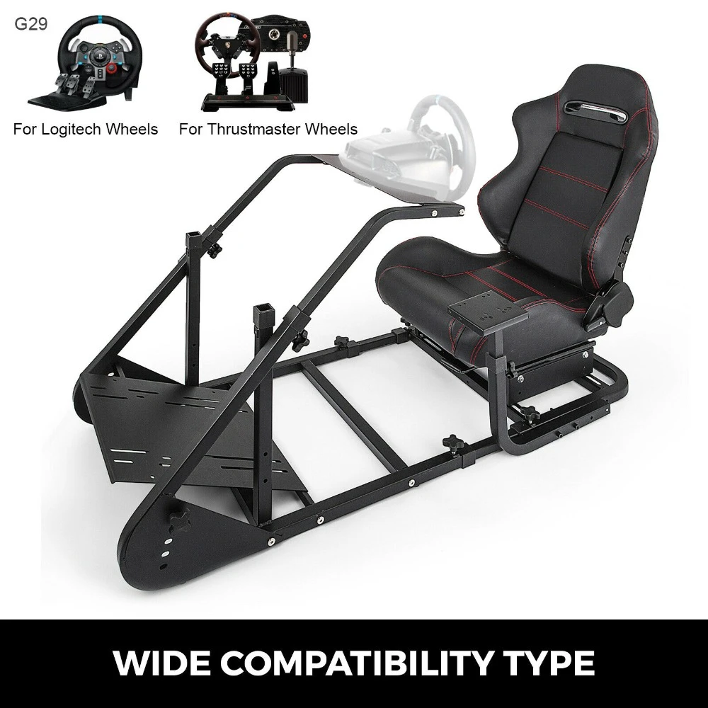 Silla de juego de Asiento de Carreras, simulador, soporte de volante de cabina para G29, Playstation, PS4| - AliExpress
