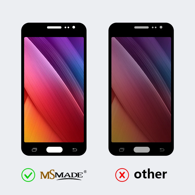 Супер AMOLED для Samsung Galaxy J2 J200 J200F J200H ЖК-дисплей с сенсорным экраном дигитайзер Запасные части+ подарок закаленная пленка