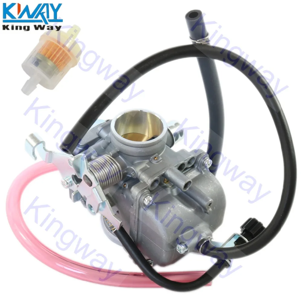 King Way-карбюратор и фильтр для 1987-2003 Kawasaki Mojave 250 KSF250 Carb в сборе