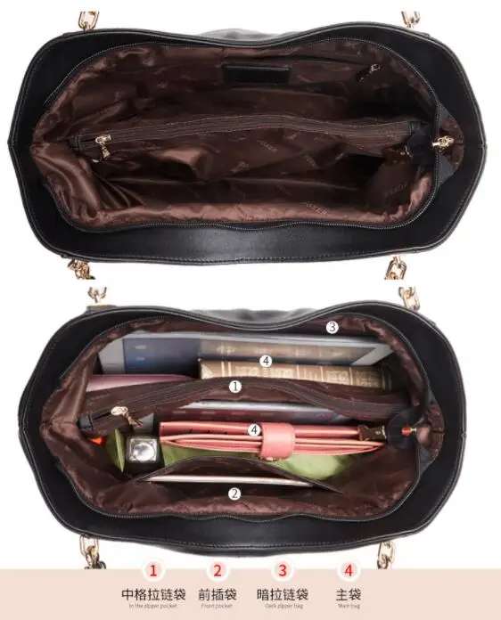 FOXER Brand Design Women's Soft Genuine Leather Handbags High Quality Female Cowhide Big Size Shoulder Bag Fashion Tote