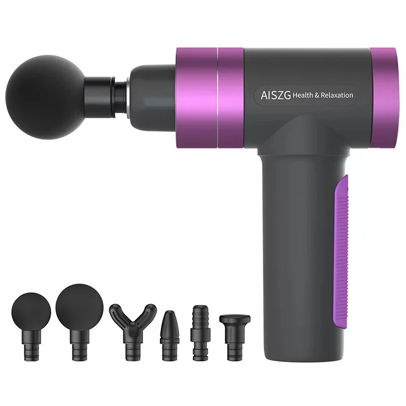

Muscle Massager Gun USB Charging Percussion Stimulator Fascia Gun Handheld Deep Tissue Vibrate Body Muscle Relaxation Massager