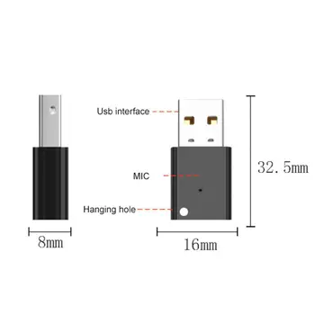 

High Speed Mini Wireless USB Bluetooth 5.0 Receiver for Car Radio Subwoofer Amplifier Multimedia Audio Adapter