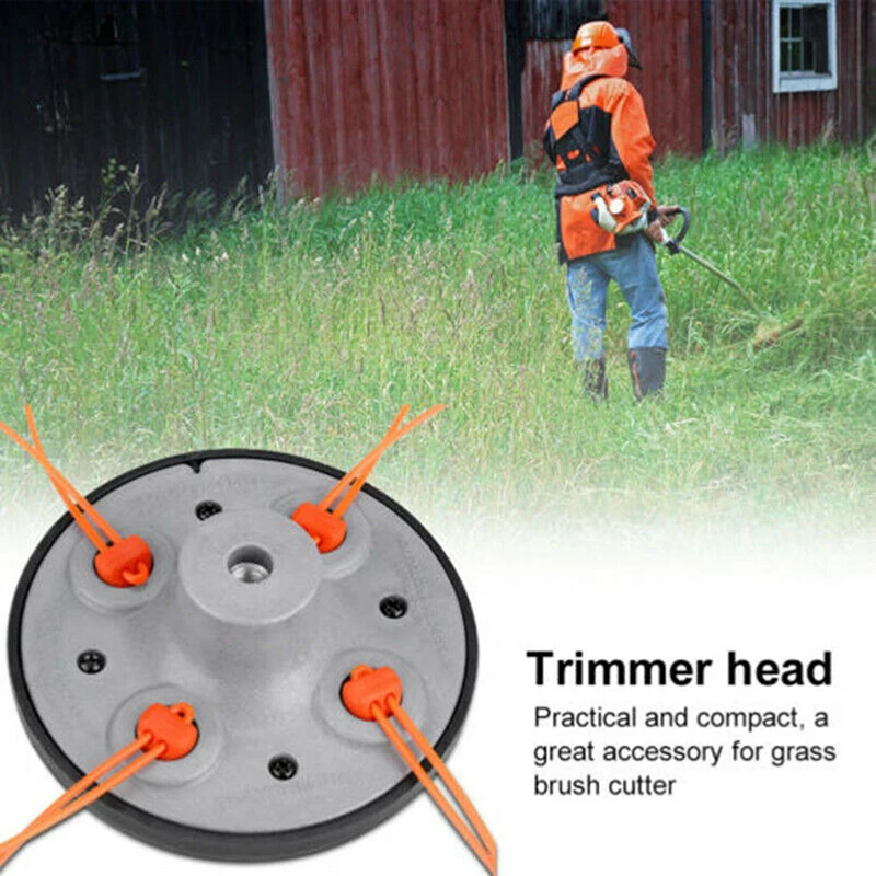 Universal Fast Trimmer Head Strimmer Bump Feed Line Spool Replacement For Lawn Mower Brush Cutter Repair Accessories Spare Parts