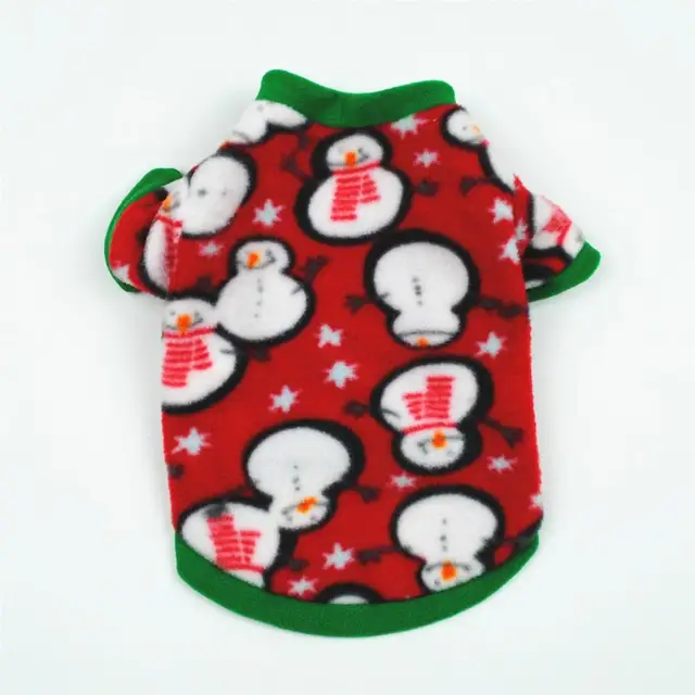 Warm Fleece Pet Dog Clothes Cute Skull Printed Pet Coat Puppy Dogs Shirt Jacket French Bulldog Pullover Camouflage Dog Clothing N