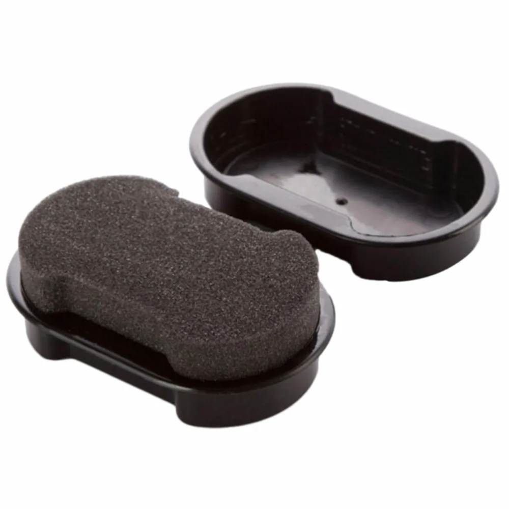1Pcs Quick Shine Shoes Brush Shoe Boot bag sofa Cleaner Leather Polishing Cleaning liquid wax shining Sponge polisher 2