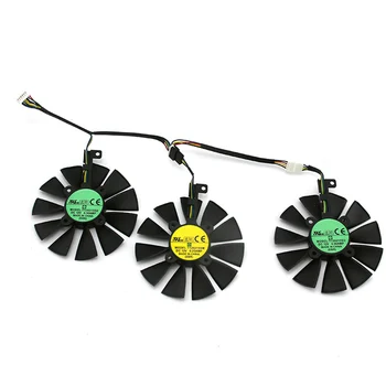

Replacement T129215SU T129215SM Cooling Fan Video Card Cooler Fan Graphics Card Fan for ASUS Strix GTX 1060 1070 1080