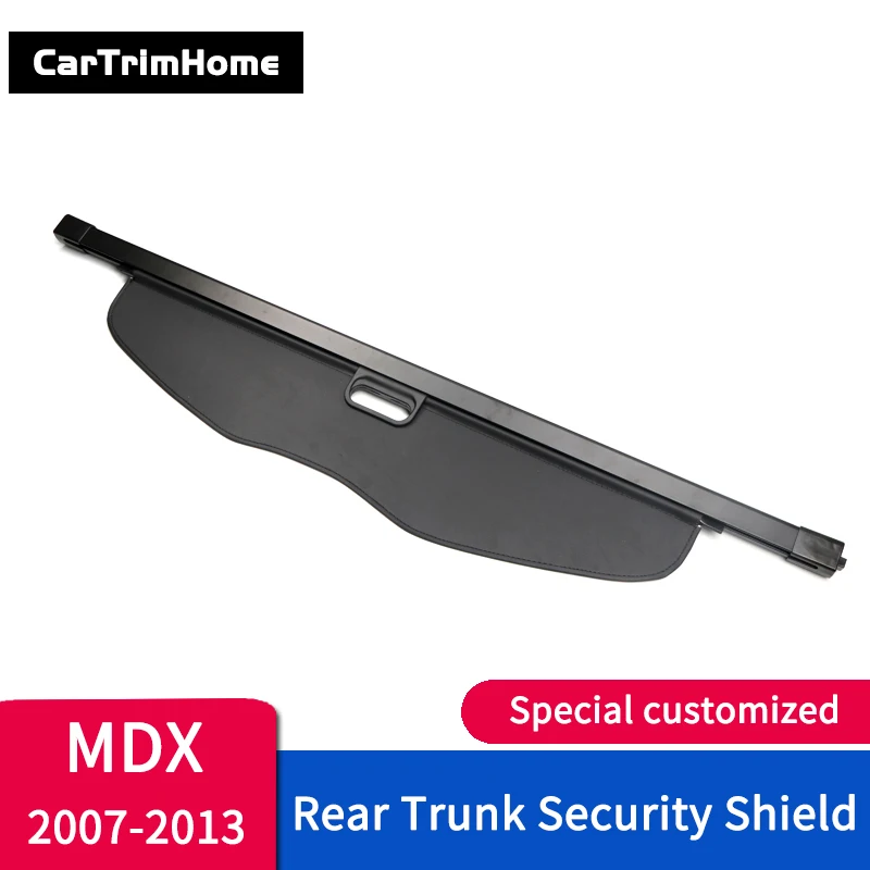 Accessories For Acura MDX Trunk Cargo Cover Security Shield Black Fits for MD-X Second generation (2007–2013) | Автомобили и