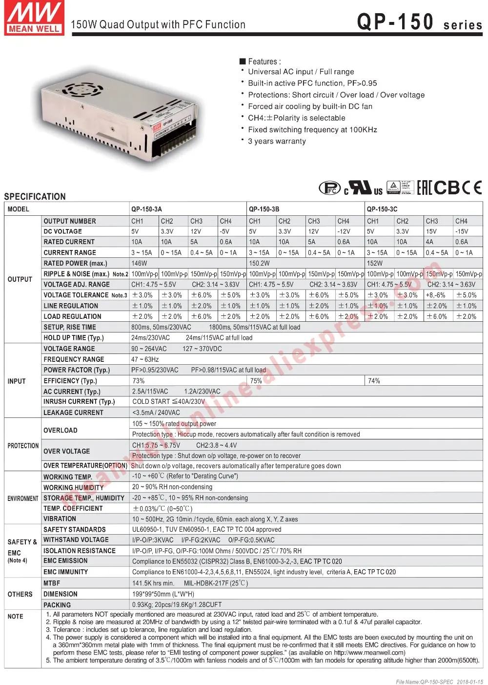 QP-150-SPEC-1