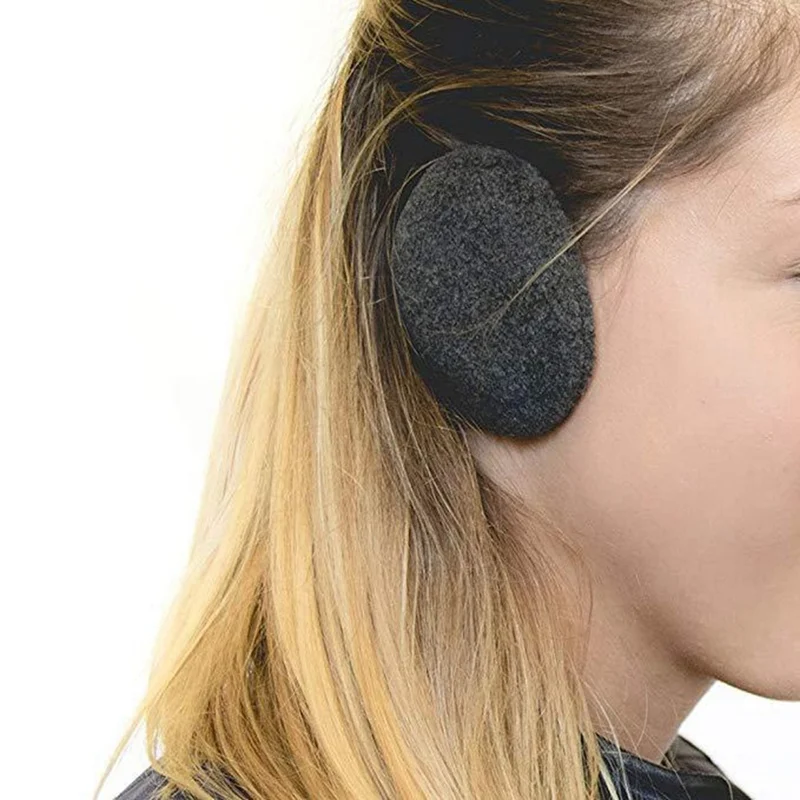 2 шт./пара для взрослых унисекс зимние Утепленные Хлопковые Штаны Earbags длинная узкая юбка грелки уха сплошной Цвет с леопардовым принтом ветрозащитные наушники 8 цветов