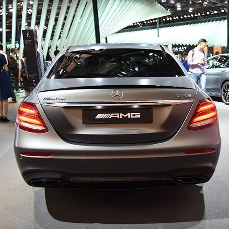 Спойлер для Benz W213 высококачественный спойлер заднего крыла автомобиля из АБС