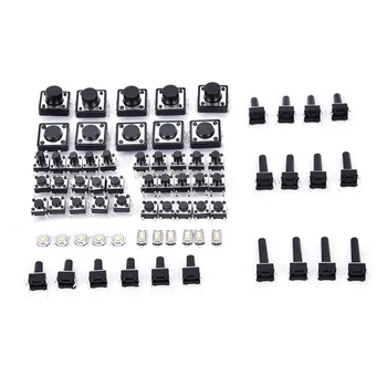 

140pcs 14types Details about Momentary Tact Tactile Push Button Switch SMD Assortment Kit Set