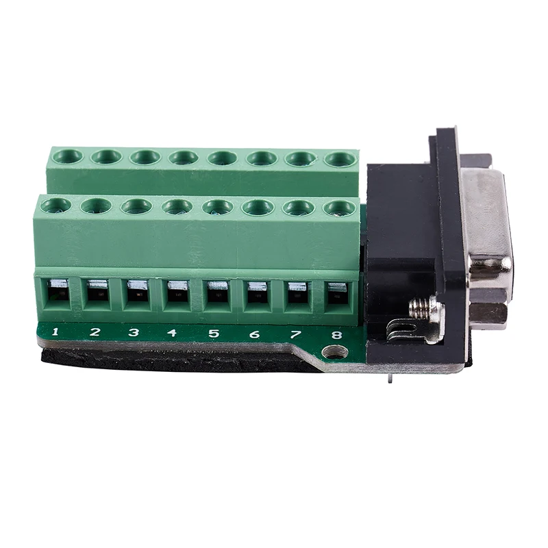 ABGN Hot DB15 D SUB VGA 15pin Женский адаптер Jack терминал Breakout PCB плата|Вилки с розеткой| |