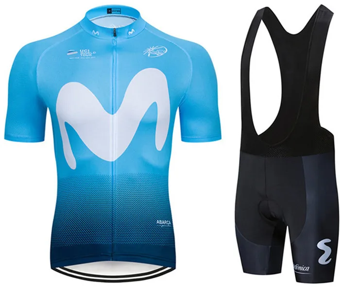 Бренд Movistar Pro одежда для велоспорта MTB Одежда для велоспорта комплекты для велоспорта велосипедная форма рубашка для велоспорта летний комплект из Джерси для велоспорта мужской - Цвет: 7