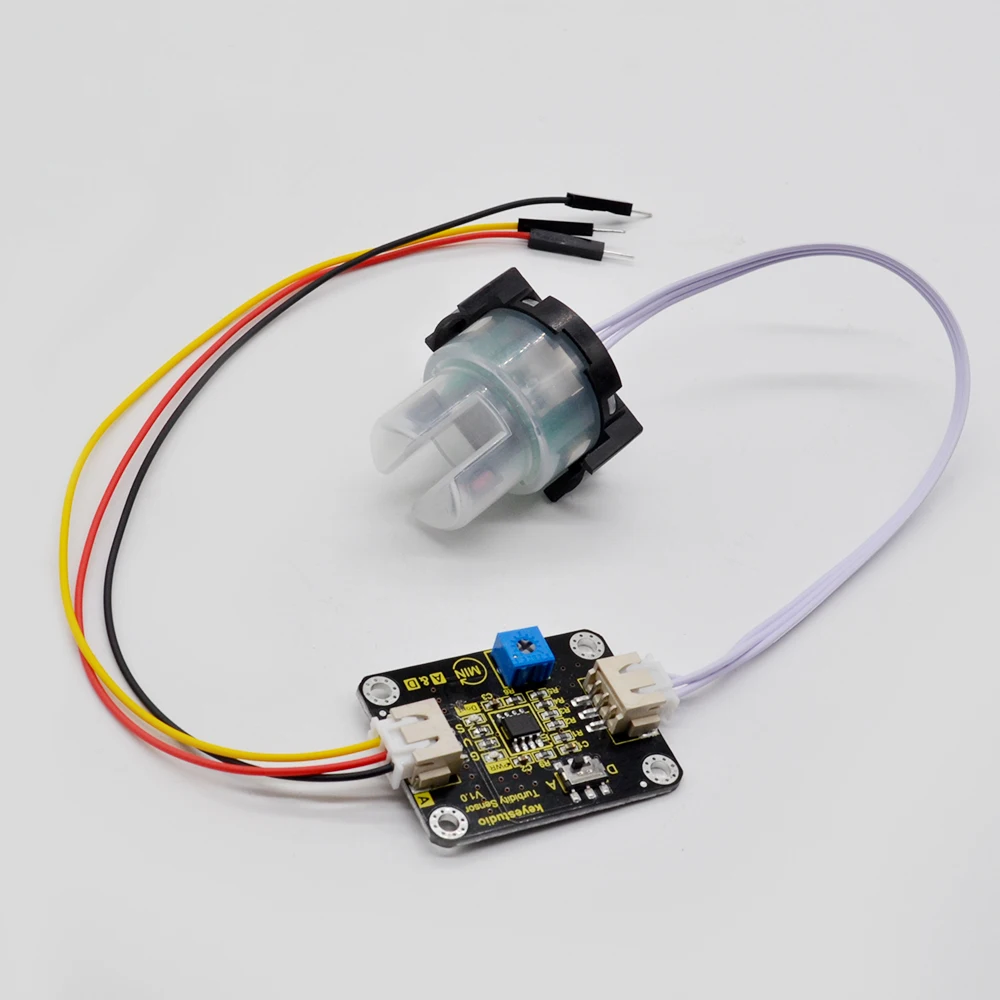 Фото Датчик Мутности Keyestudio V1.0 с проводами для тестирования воды Arduino №3