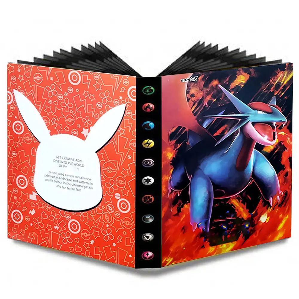 240 шт Pokemon Holder альбом игрушки коллекции TAKARA TOMY игровые карты Альбом переплет папка