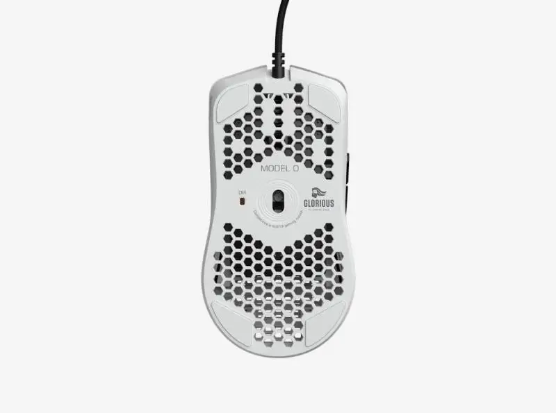 Мышь Glory Gaming Model O White mate (Branco Fosco) GO белый/белый глянцевый Brilhante) GWHITE|Мыши| |