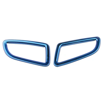 

Car styling For Mercedes Benz C Class W205 front air outlet of the air conditioner sequin accessories stainless steel Stickers