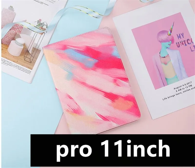 Мрамор Чехол для iPad 9,7 мягкая задняя крышка смарт-чехол для iPad Pro 10,5 Air 3 iPad234 чехол Mini 1 2 3 4 5 Pro 9,7 11 ''принципиально - Цвет: pro11