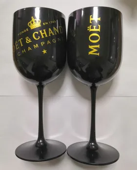 

Mysteriou Plastic Acrylic Goblet Champagne Glass Celebration Party Drinkware Wine Glasses one piece