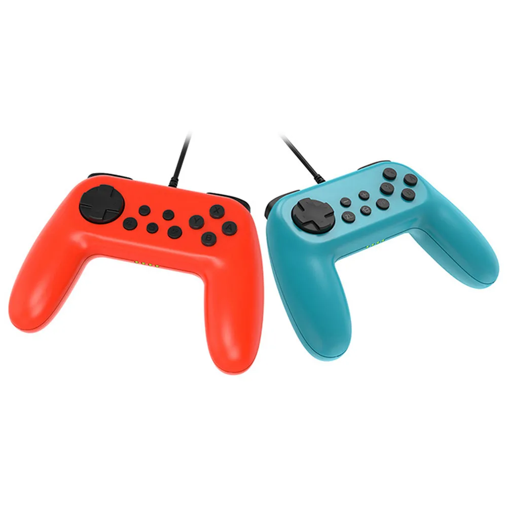 Набор проводных игровых контроллеров для консоли NS Switch 2 шт. аксессуары двигателя