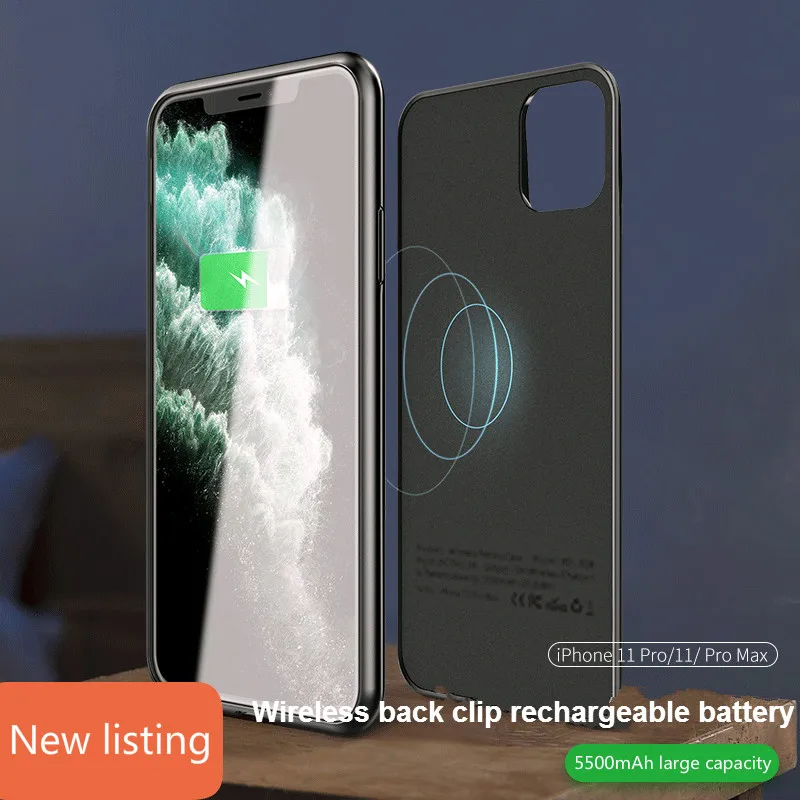 Чехол для зарядного устройства iPhone 11 11Pro 11ProMAX чехол аккумулятора чехлы зарядки