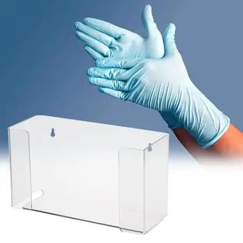 

Acrylic Glove Storage Box Mask Display Box Holder Storage Medical Tissue Box Glove Dispenser Wall Mountable