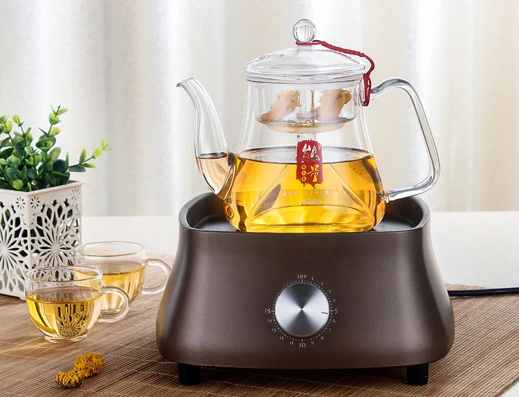 Thick Glass Teapot Boiling Black Tea Only Glass Steam Teapot Inner Wearing Teapot Boiling Glass Pot