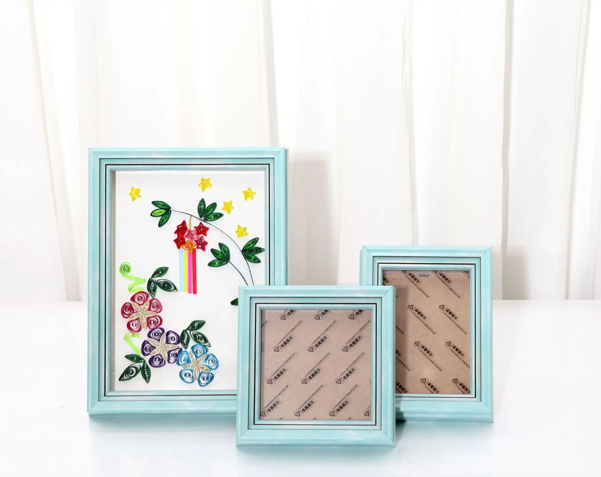 

New Products Thick Paper Quilling Frame Stereo Painting Frame Specimen Frame Hallow 1.8 Wall-Mounted Painting Frame Processing C