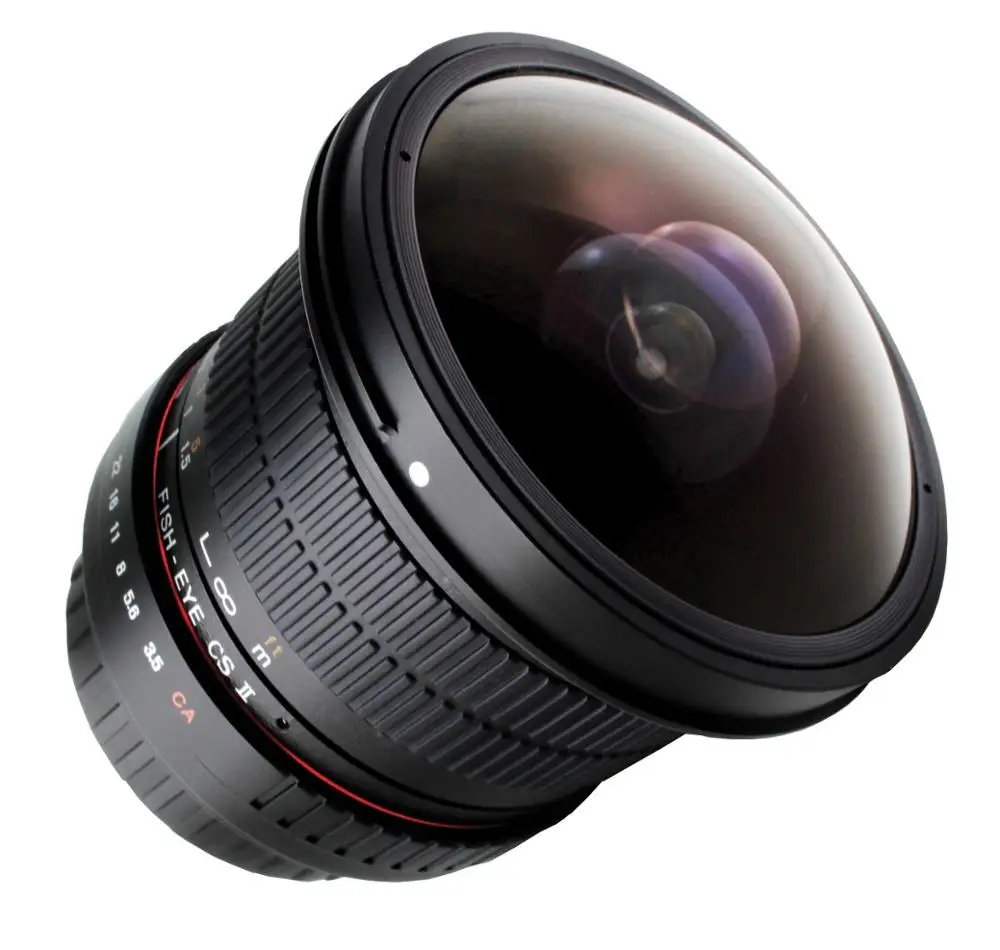 Jintu 8Mm Obiettivo Fisheye Obiettivo Angelo Largo Per Fotocamere Nikon Dx D850 D500 D7500 D5600 D5500 D5400 D3400 D3300 D3200 Dslr