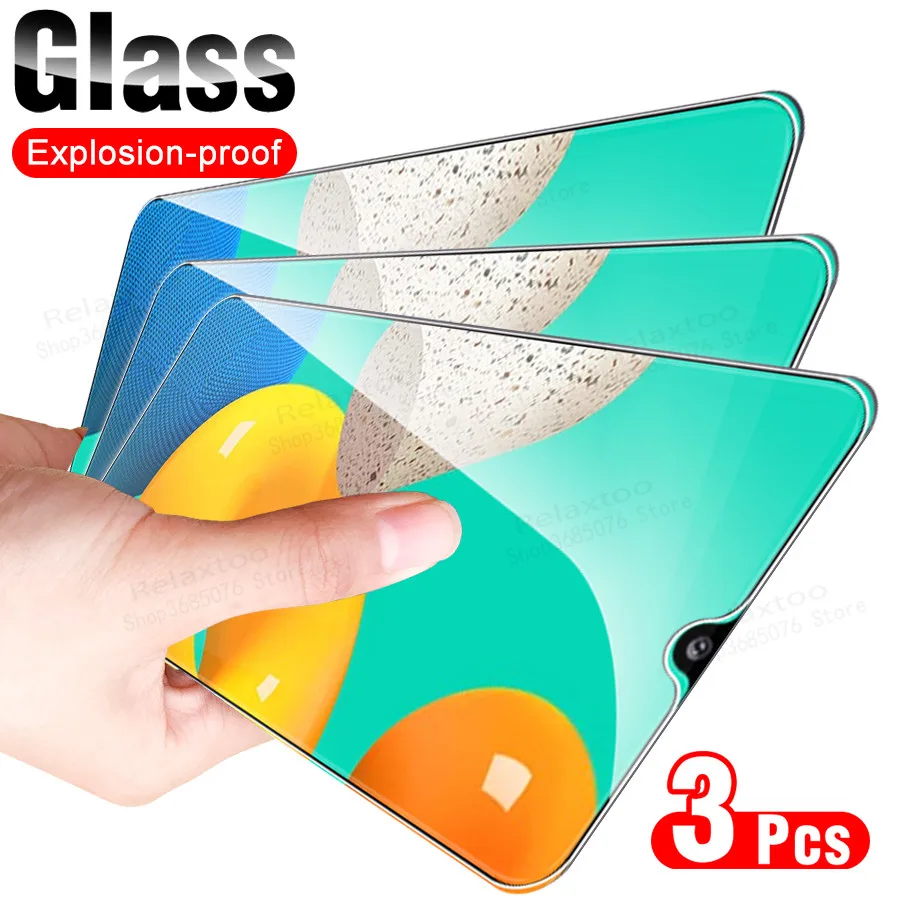3 Pezzi Di Vetro Protettivo Per Samsung Galaxy M32 M 32 32 M 2021 Sm-M325F/Ds 6.4 ''Samsungm32 Pellicola Salvaschermo Per Telefono
