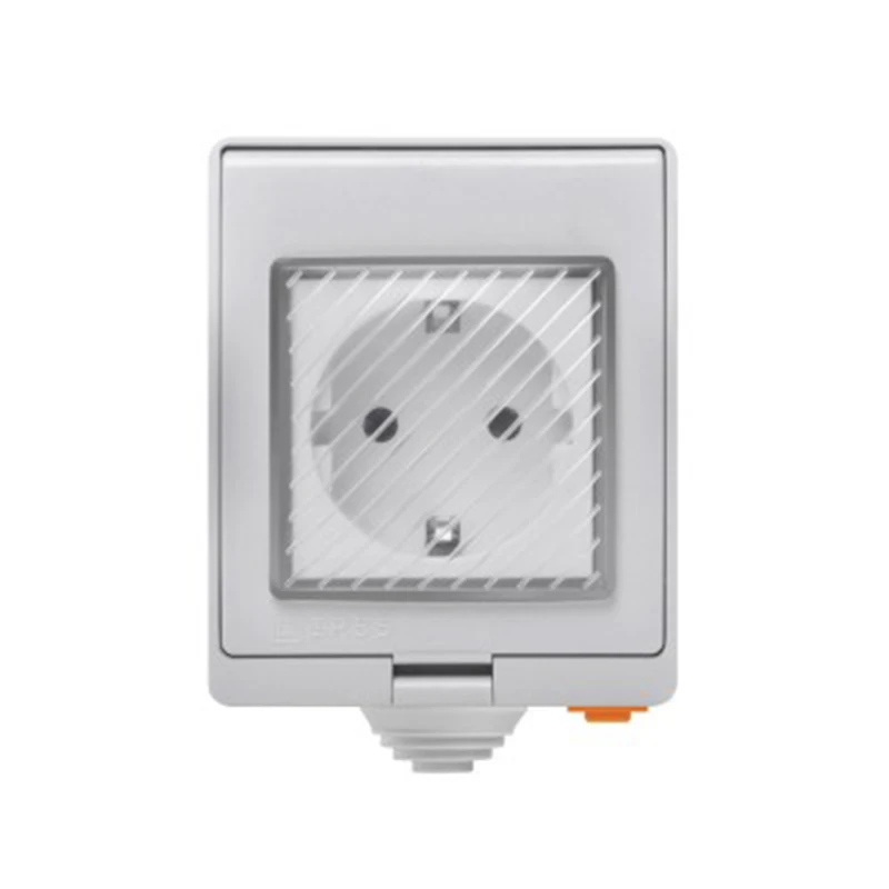 Sonoff S55 Wifi умная розетка для помещений и улицы Водонепроницаемая умная домашняя дистанционная Беспроводная розетка с таймером для работы с Alexa Google Home