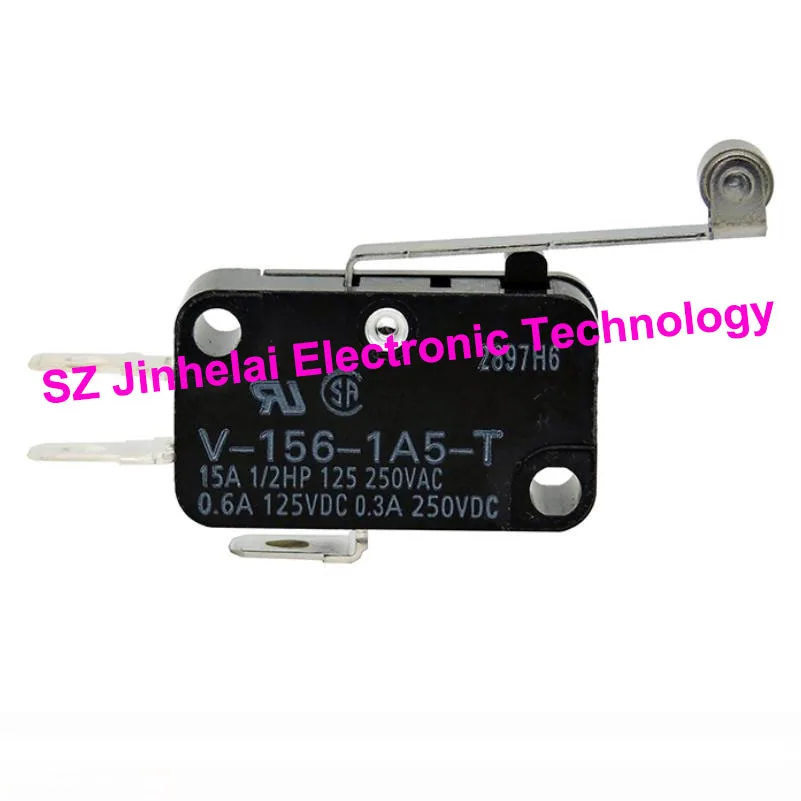 Microinterruttore Resistente Alle Alte Temperature Omron V-156-1A5-T Nuovo E Originale Da 5 Pezzi