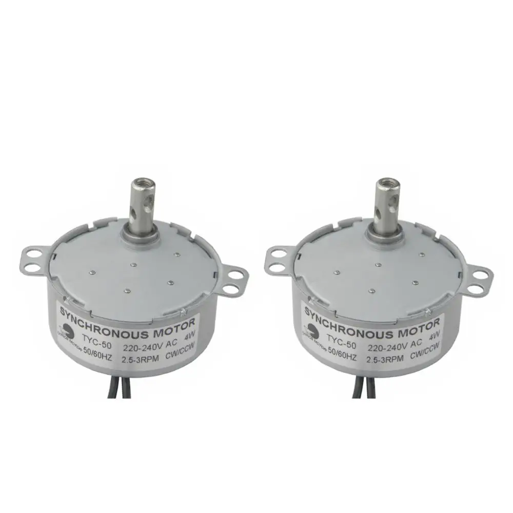 2 шт. редукторный электродвигатель 220 В переменного тока 5 3 об/мин CW/CCW|Двигатель AC|