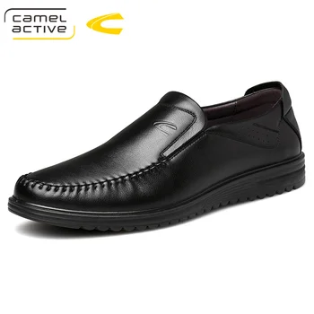

Camel Active New Men's Shoes Men's Casual Genuine Leather Cowhide Sets Business Shoes Soft Comfortable Light Cushioning Footwear
