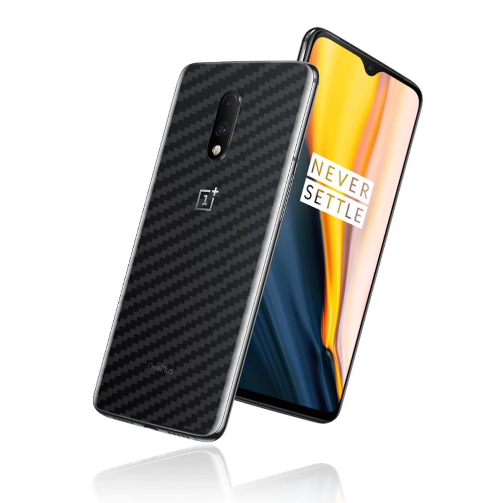 Мягкая наклейка из углеродного волокна для OnePlus 7 7T Pro One Plus защитная пленка на 1 +