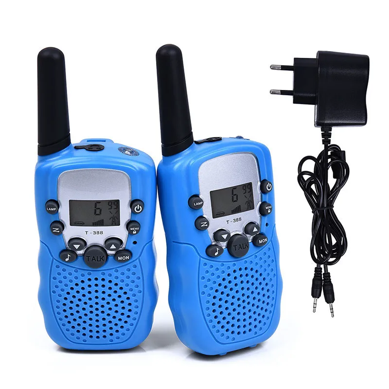BLUE EU PLUG Детский Игрушечный мобильный телефон электронные продукты электронное радио беспроводная рация игрушка для диалога 2pcsp20 - Цвет: BLUE EU PLUG