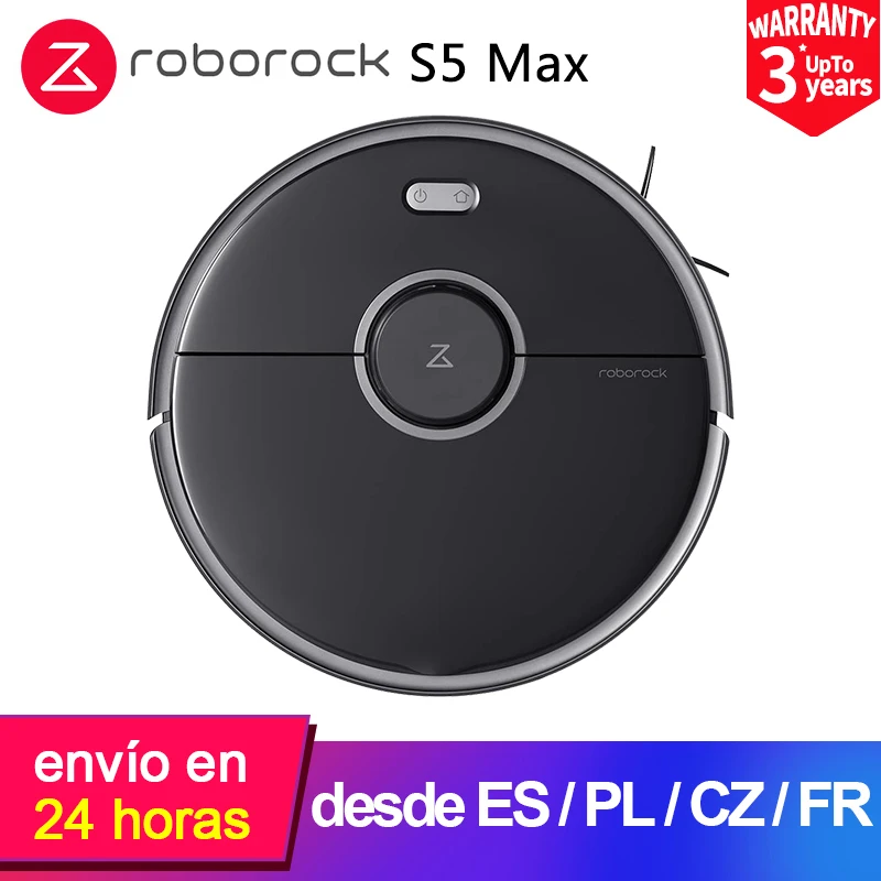 Пылесос Roborock S5 Max для дома Умная Автоматическая уборка сухая и влажная управление