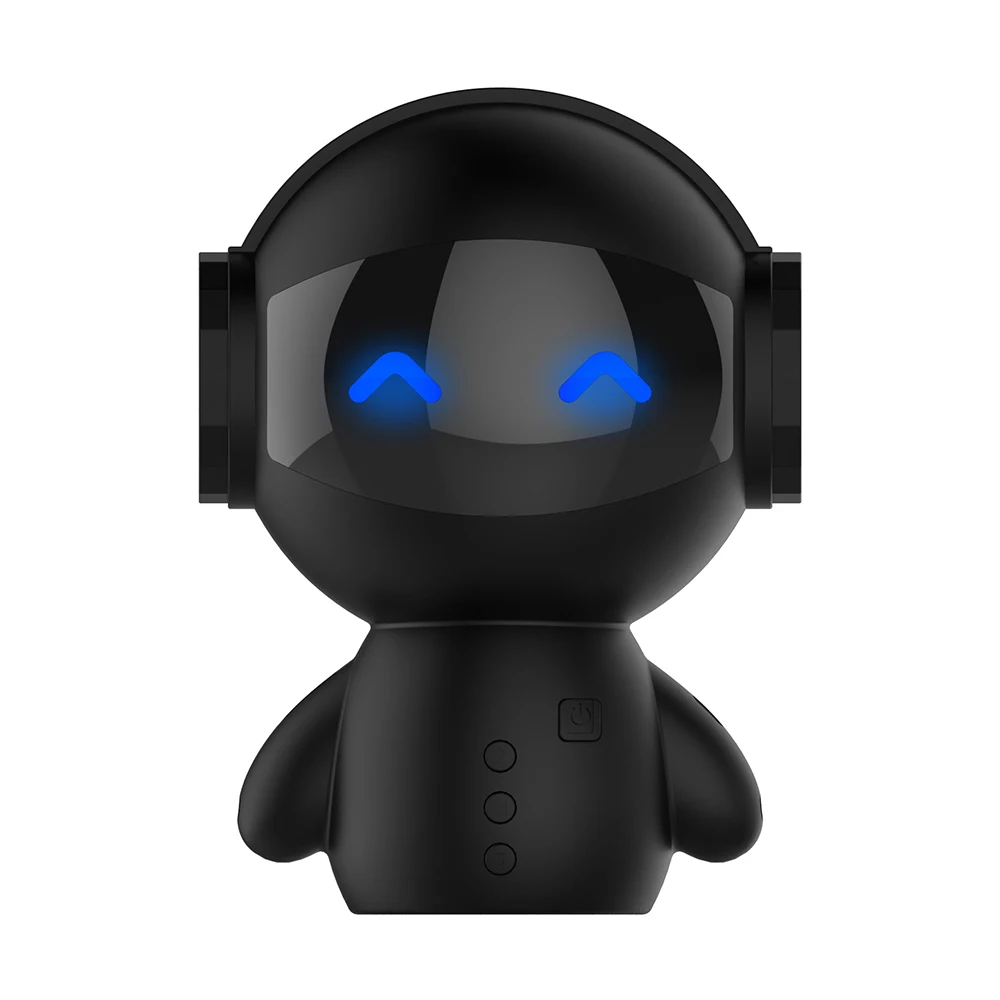 

Robot Bluetooth Speaker Mini Portable Car subwoofer music With Smart Power Bank Handsfree Function AUX TF Card MP3 Play USB