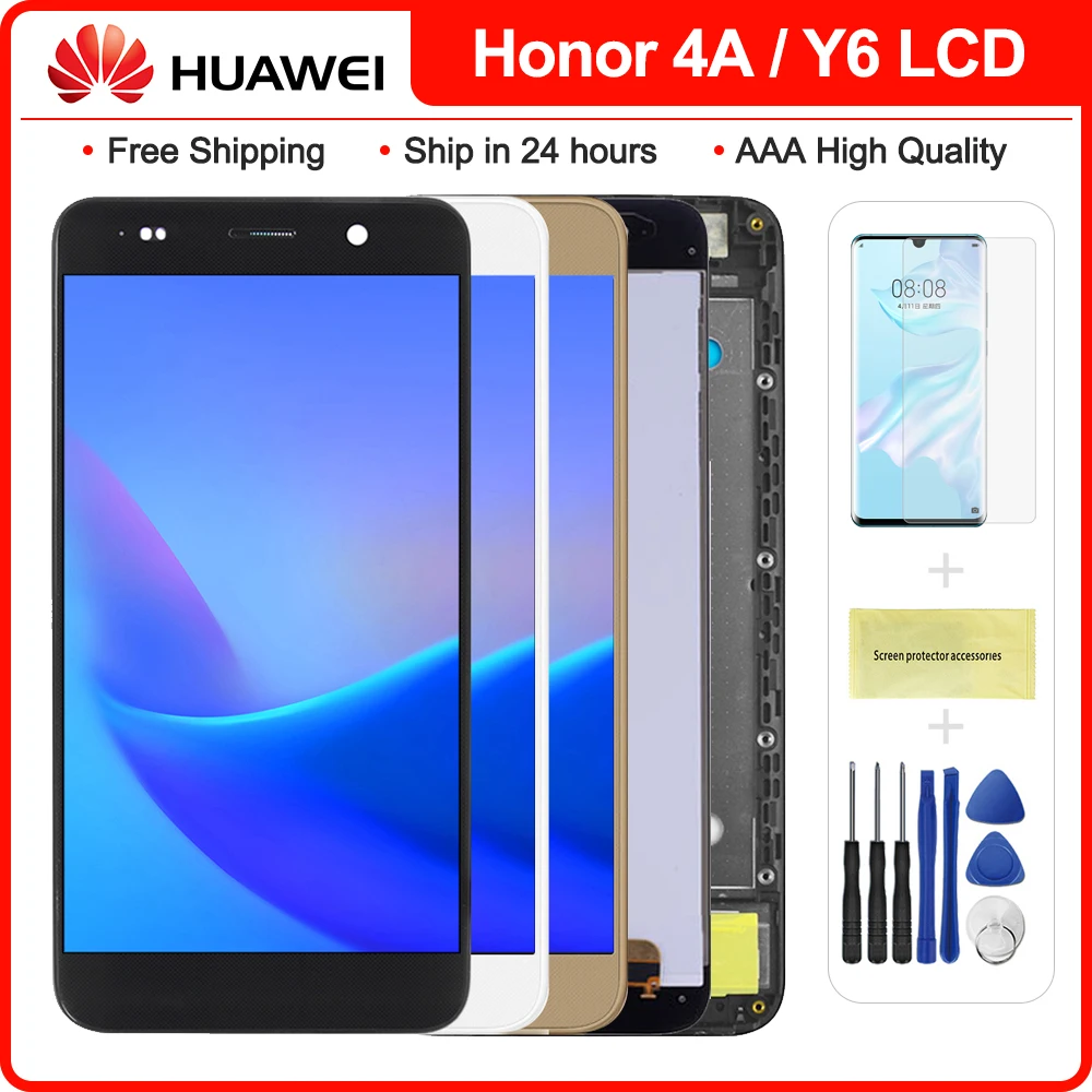 5 0 дюймовый ЖК-дисплей для Huawei Y6 SCL-L01 SCL-L21 SCL-L04 сенсорный экран Honor 4A дигитайзер