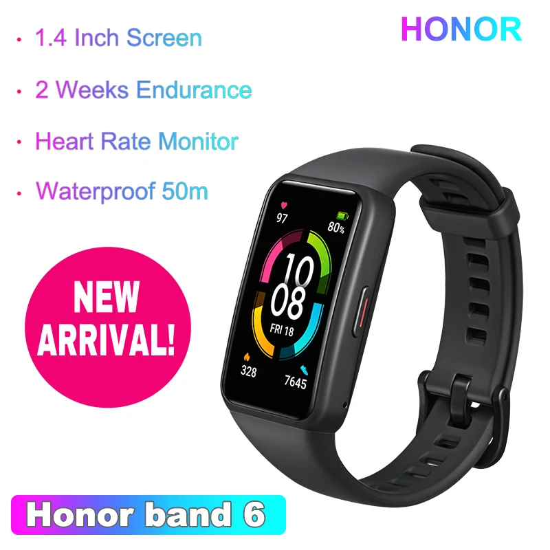 New Honor Band 6 Standard Edition 1.47 Inch Full