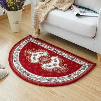 

Nordic semi-circular living room bedroom bathroom door water non-slip mat door mat floor mat door mat carpet mat
