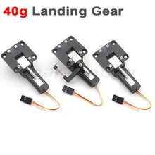 Sparkhobby 3.5kg 40g servoless trem de pouso retrátil elétrico com direção com plugue jr para rc avião de asa fixa peças diy
