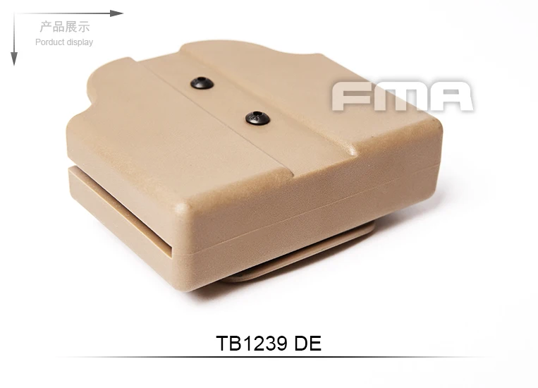 FMA TB1239Double чехол для журналов, модель ремня BK/DE
