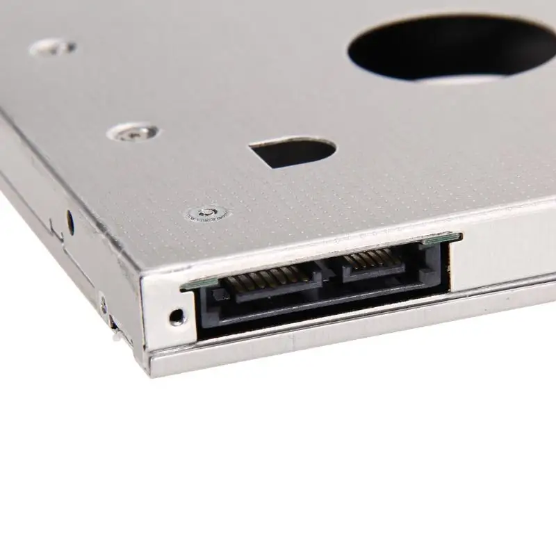 12,7 мм второй SATA компьютер жесткий диск адаптер отсек Caddy для 2,5 дюймов SATA HDD SSD чехол