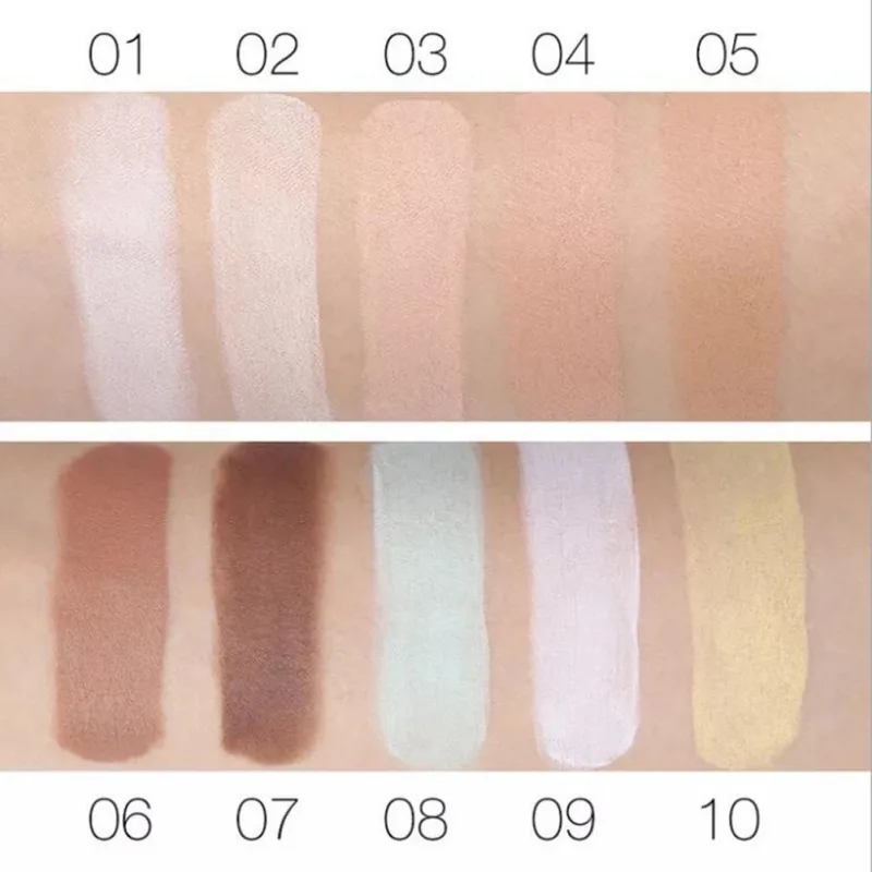 Makeup Foundation Cream Cover Blemishes Even Skin Color Long-lasting Waterproof Concealer Foundation Cream