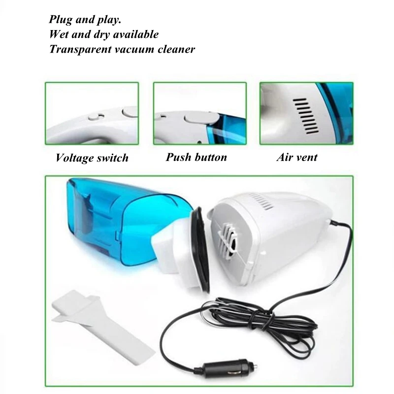Portable Handheld Car Vacuum Cleaner 4